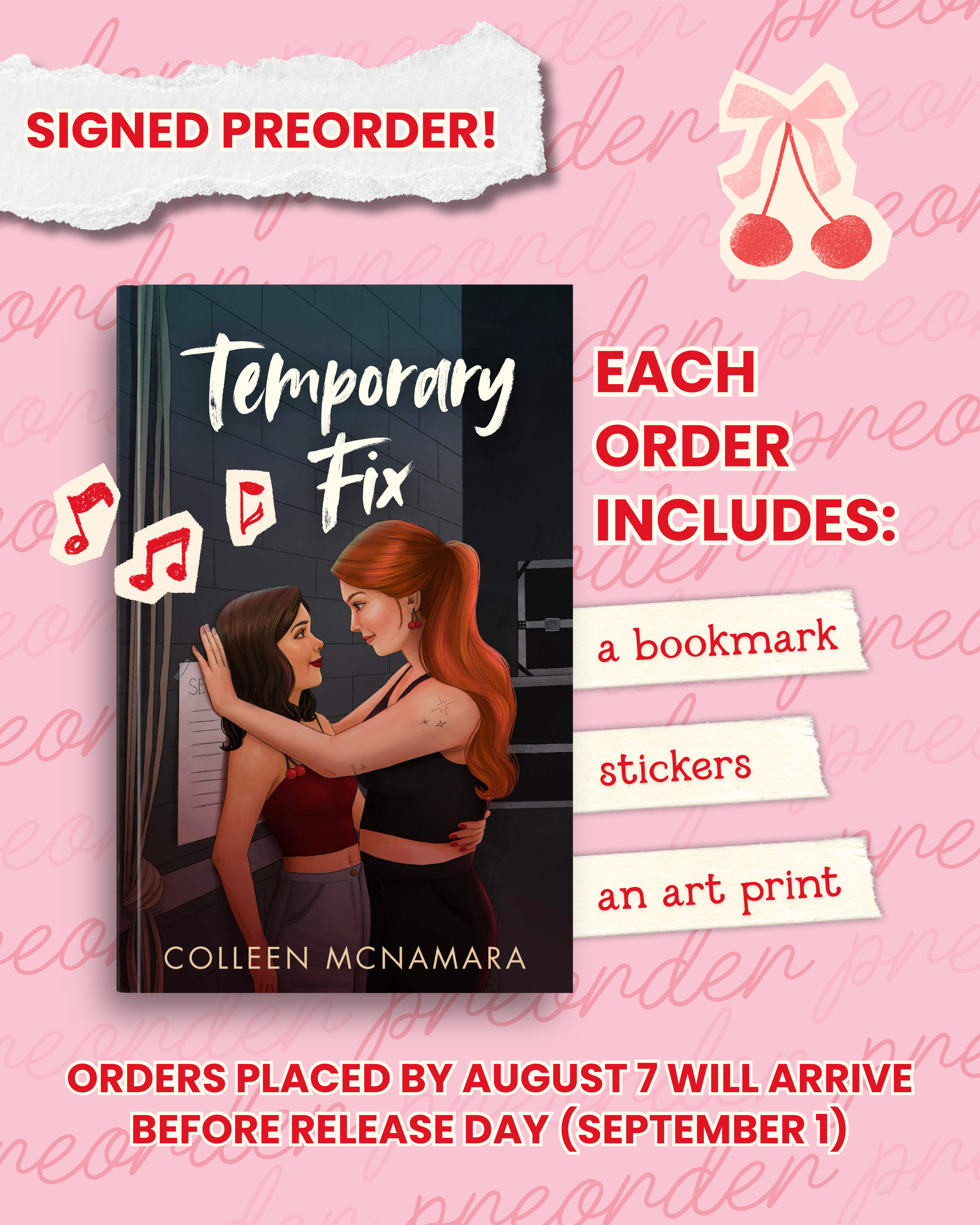 TEMPORARY FIX Preorder Signed Paperback